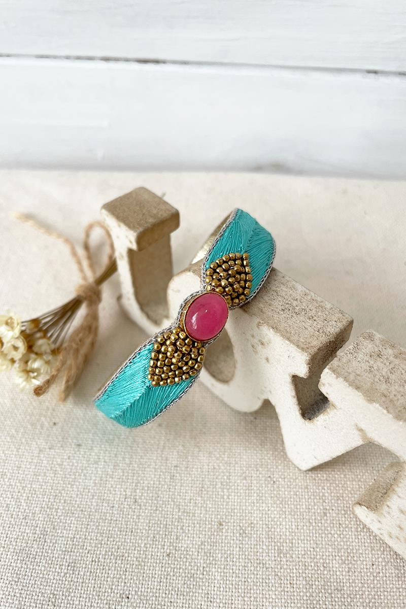 Brazalete Braha Turquesa