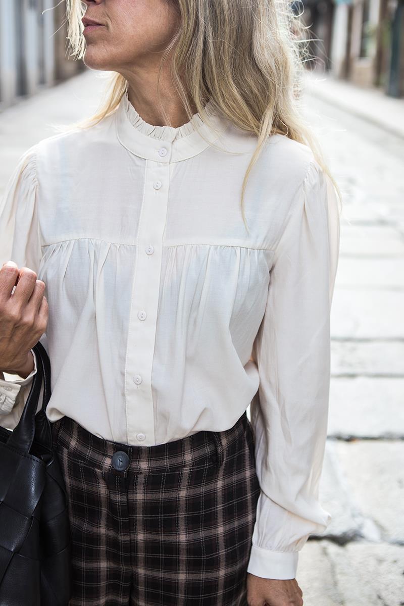 Blusa Crudo Manga Larga