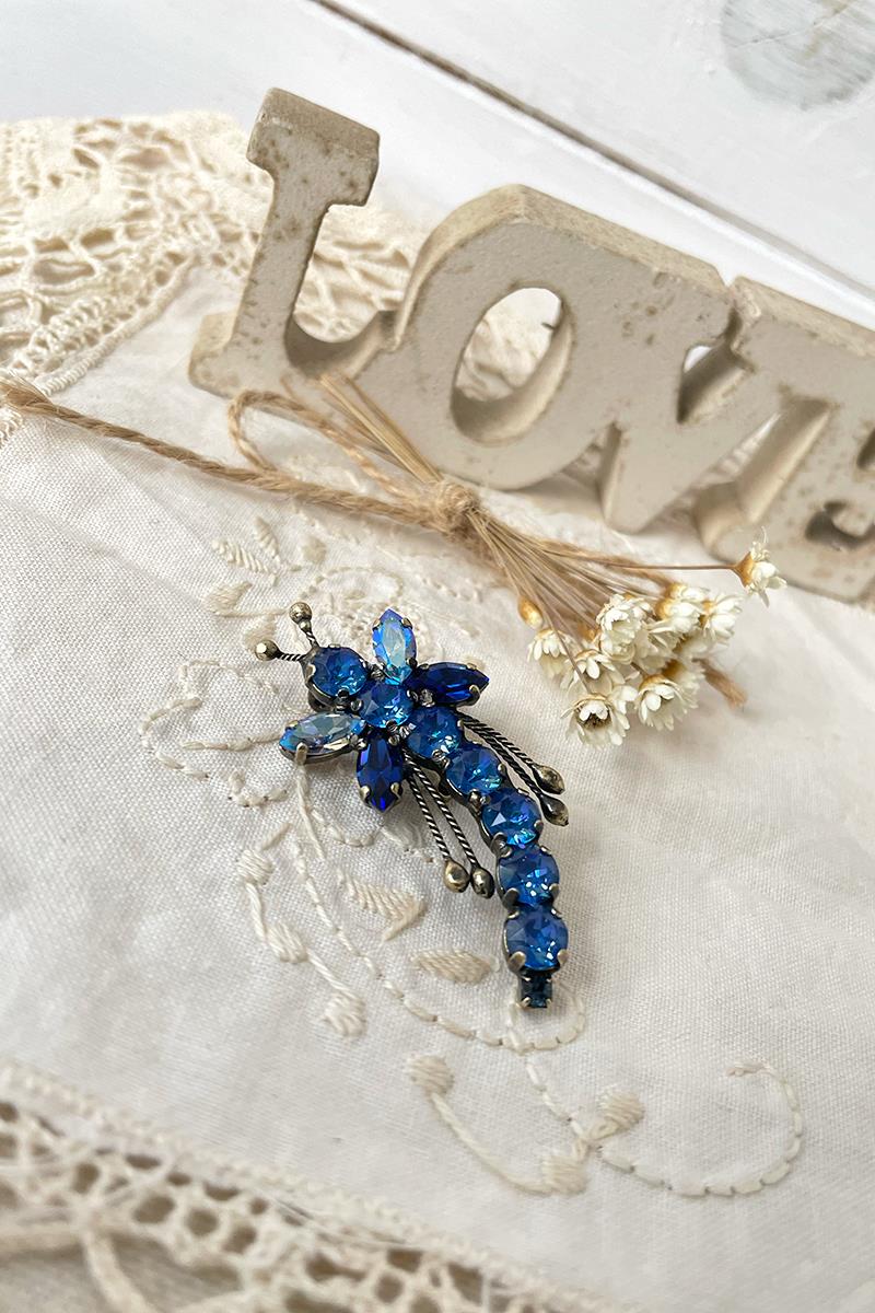 Broche Libelula Azul