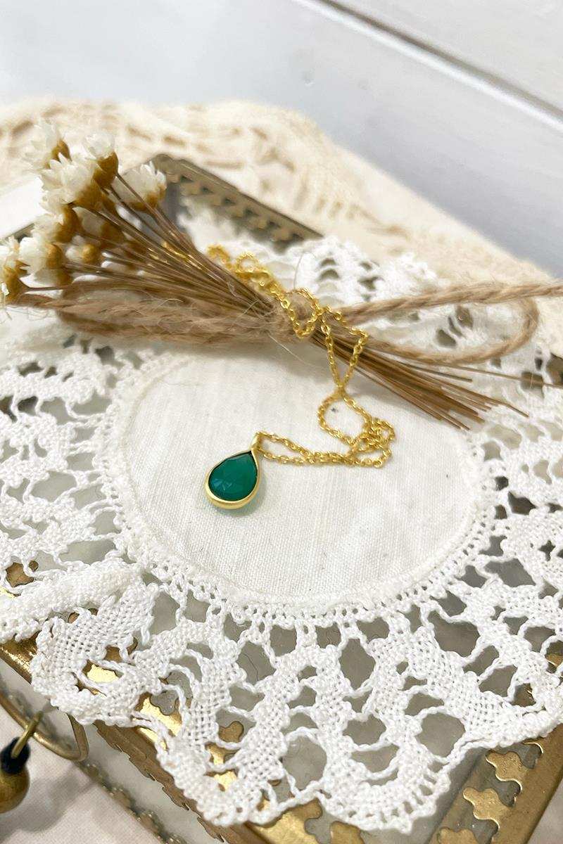 Collar Hamman Onix Verde