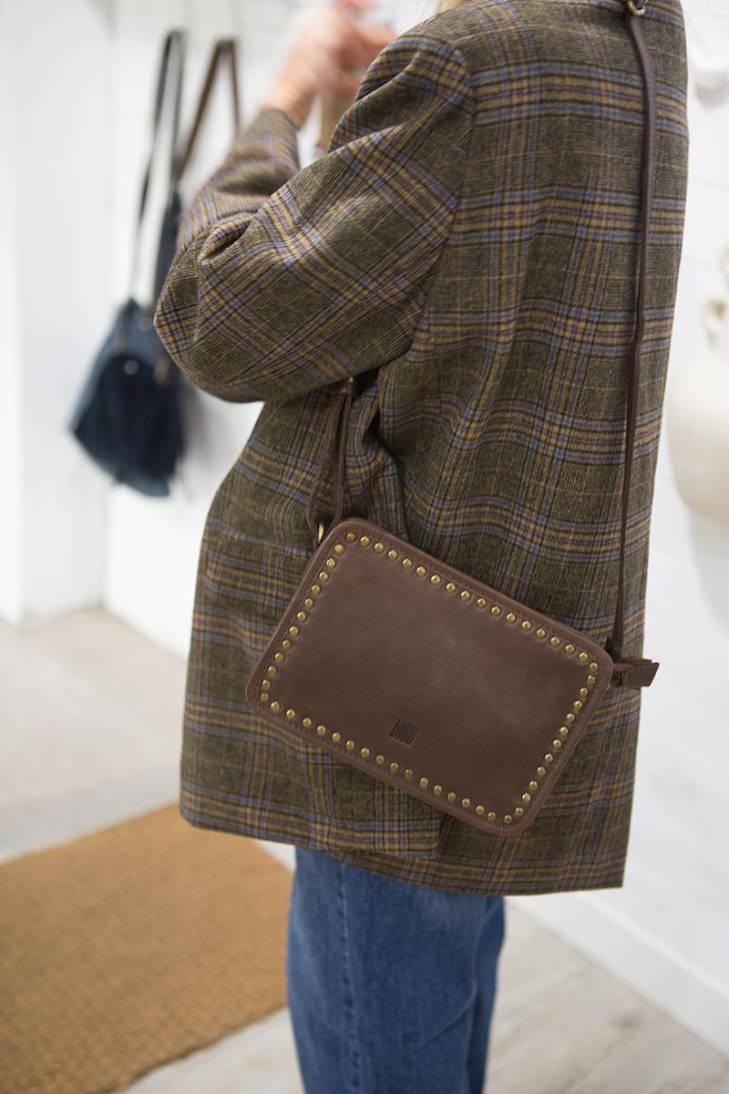 Bandolera Tachuelas Marron