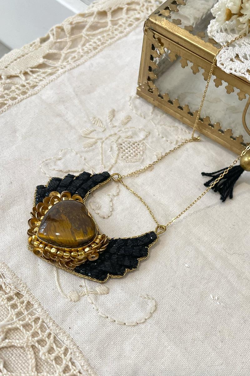 Collar Analia Negro