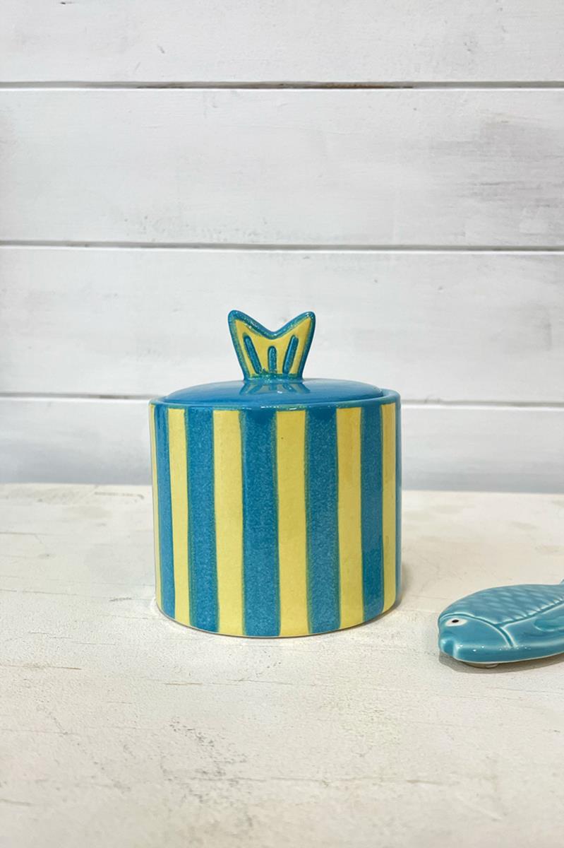 Caja Rayas Amarillas