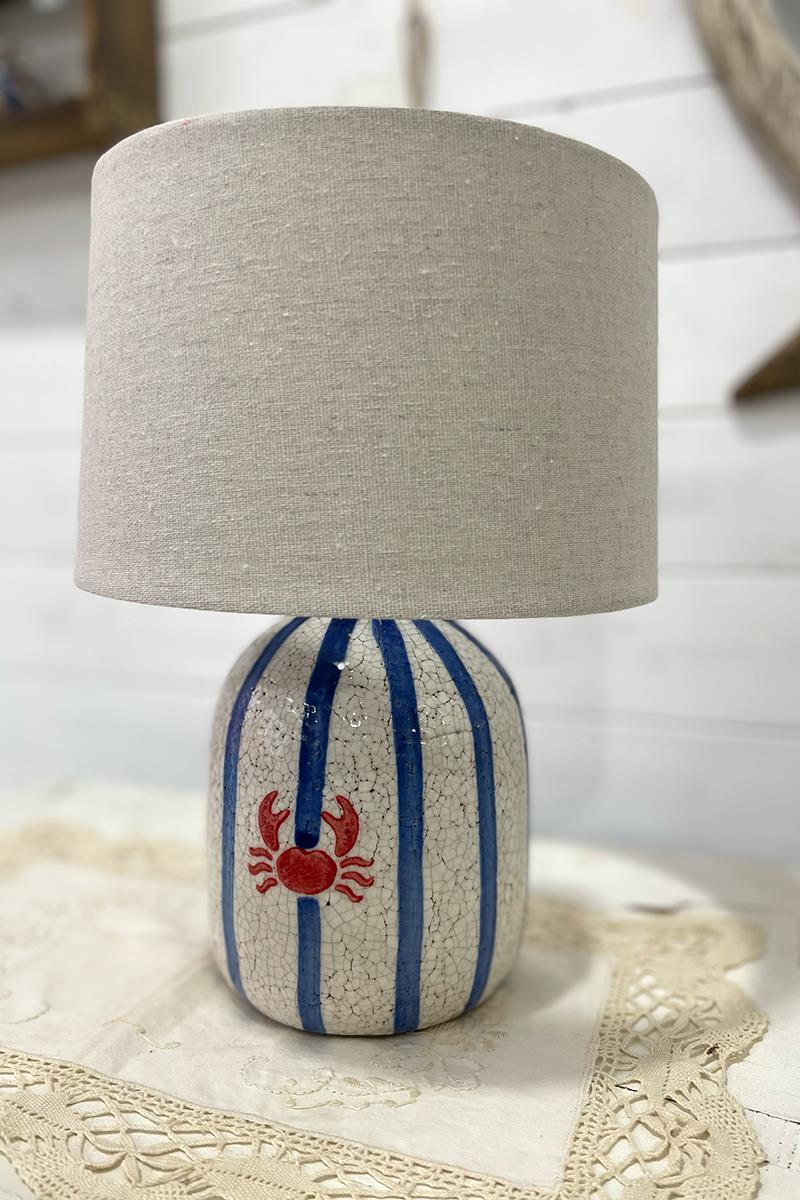 Lampara Cangrejo Terracota