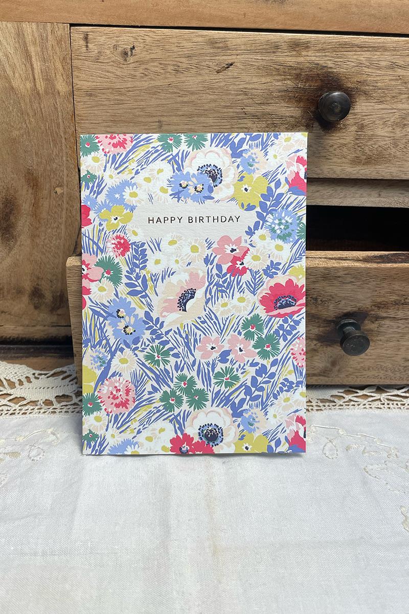 Tarjeta Flores Silvestres