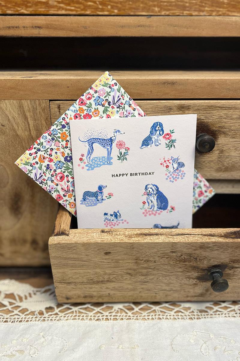 Tarjeta Campos de Cachorros