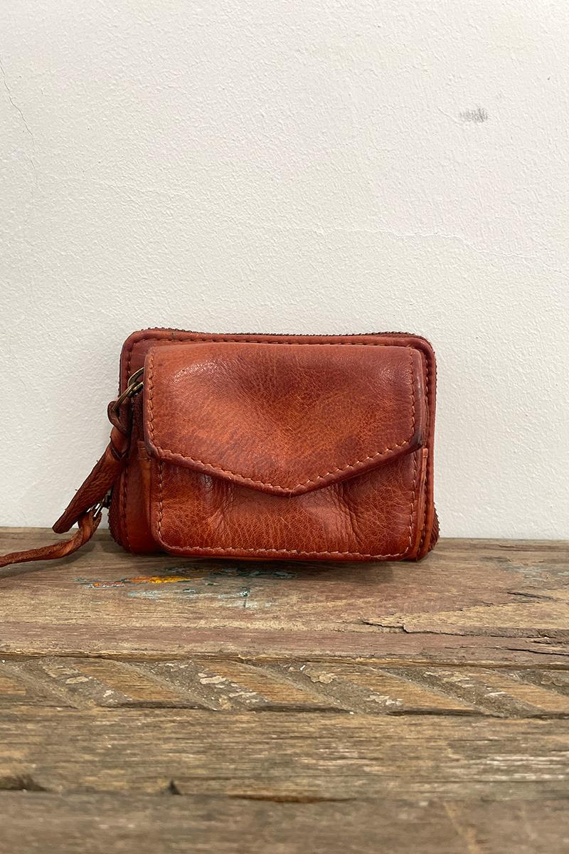 Cartera Bolsillo Piel Cuero