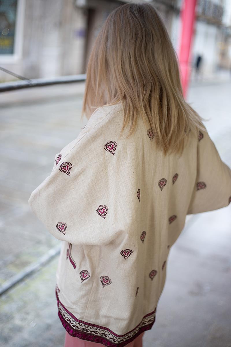 Chaqueta Rustica Bordados