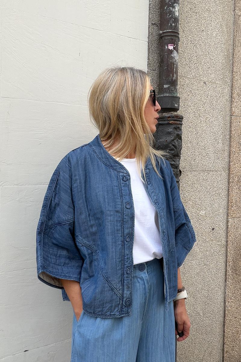 Chaqueta Kimono Denim