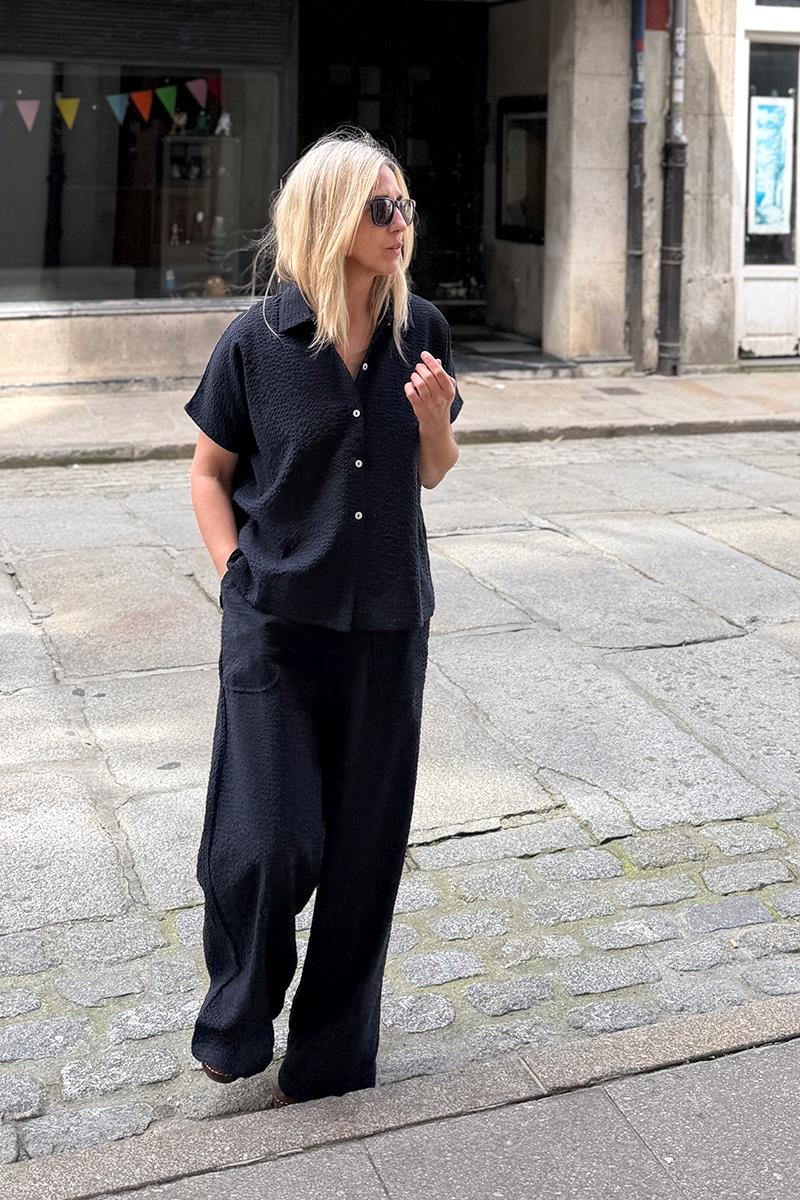 Blusa Marino Gofrado