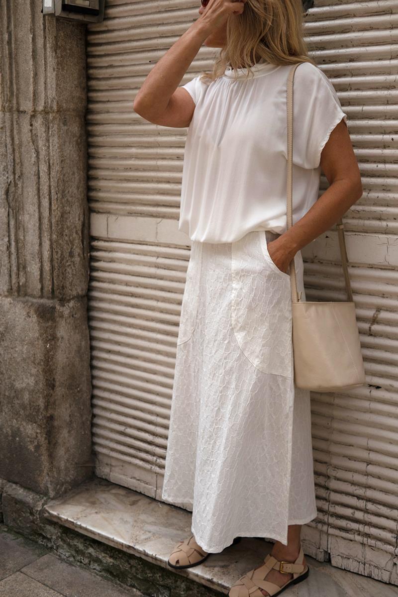 Falda Cruda Textura