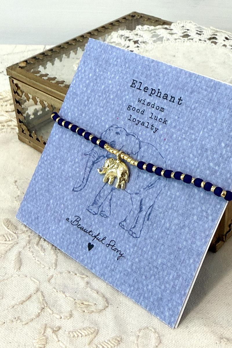 Pulsera Untamed Elefante Lapislazuli
